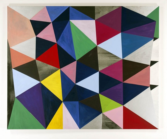 Untitled (Multi-Coloured Triangles)
